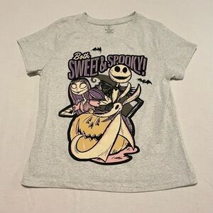 Disney Nightmare Before Christmas Sweet & Spooky Kids T-Shirt Large 12/14